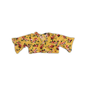 Ambiance Floral Cropped Blouse